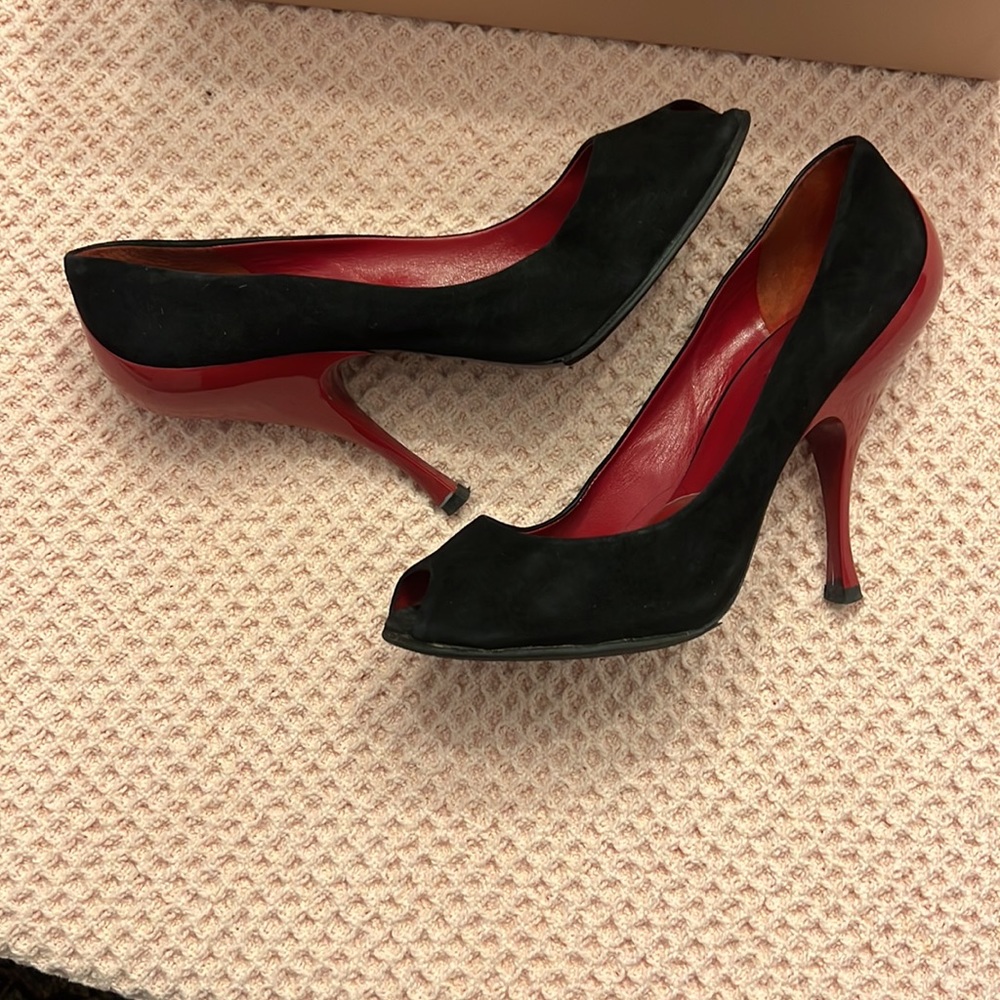 Miu Miu Black And Red Heel - image 2